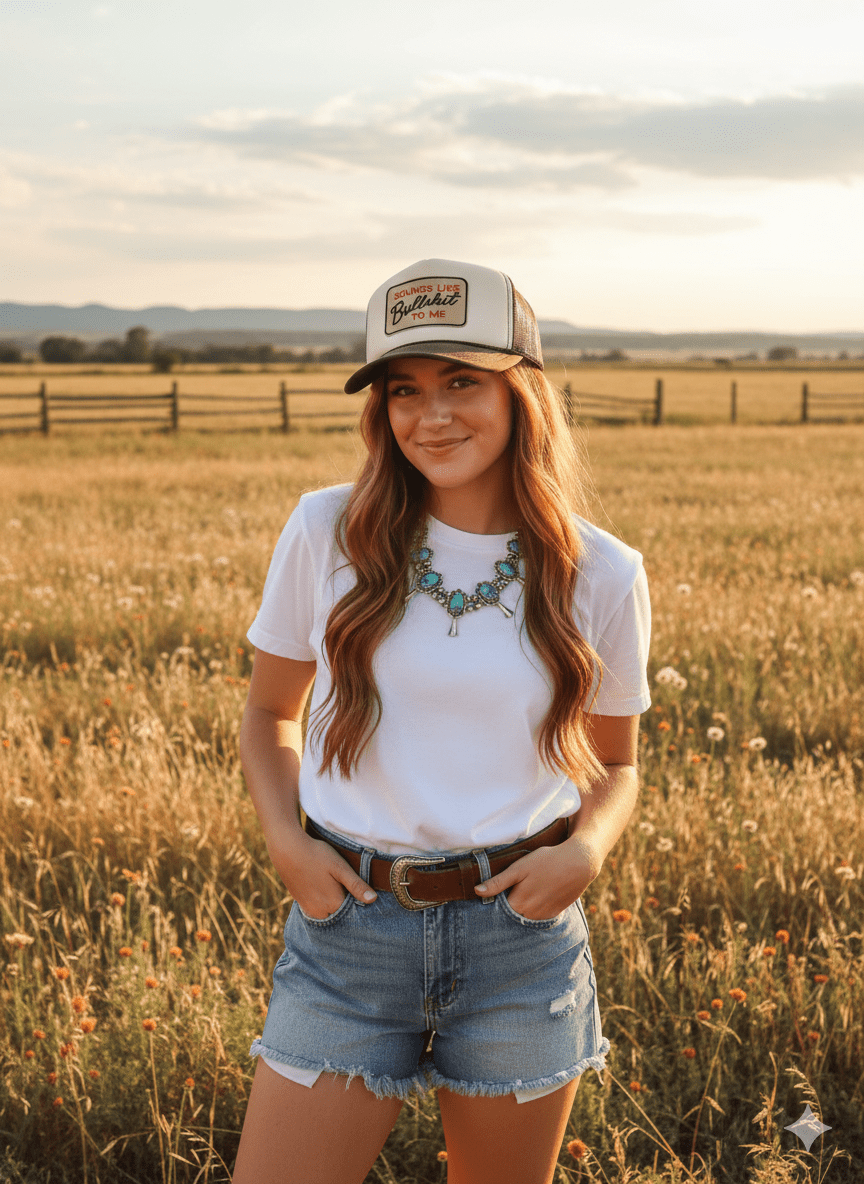 Bullshit Patch Trucker Hat