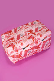 Western Bow Pink Pouch