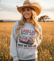 Cadillac Black Jack Graphic SweatshirtAshS