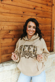 Camo Print Beer Season Graphic HoodieSandS