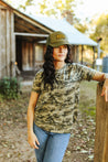 Camo Print Short Sleeve TeeS