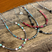 Canyon Rose Paperclip Chain Necklace