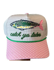 Catch Ya Later Embroidered Trucker Hat