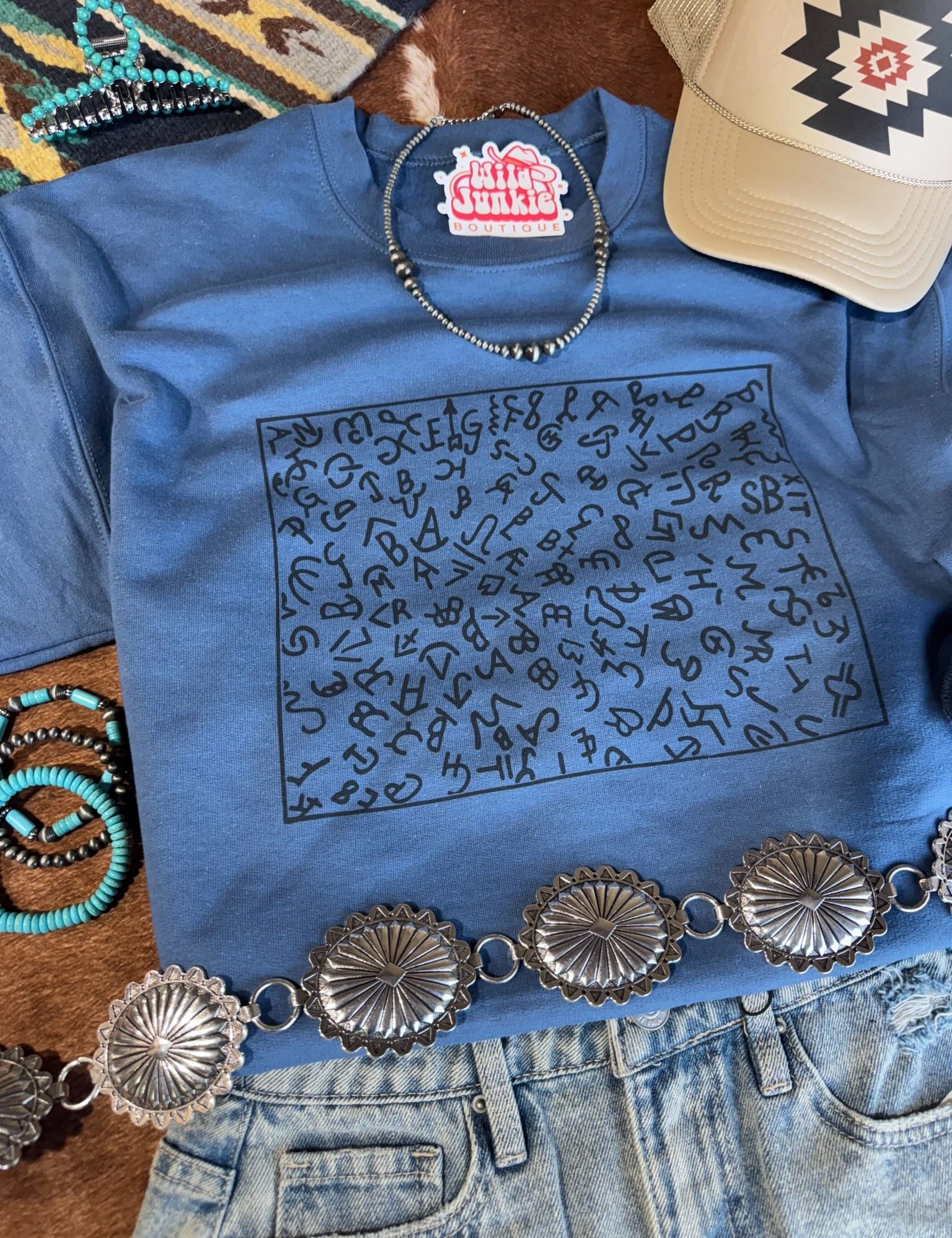 SweatshirtIndigo SweaterS