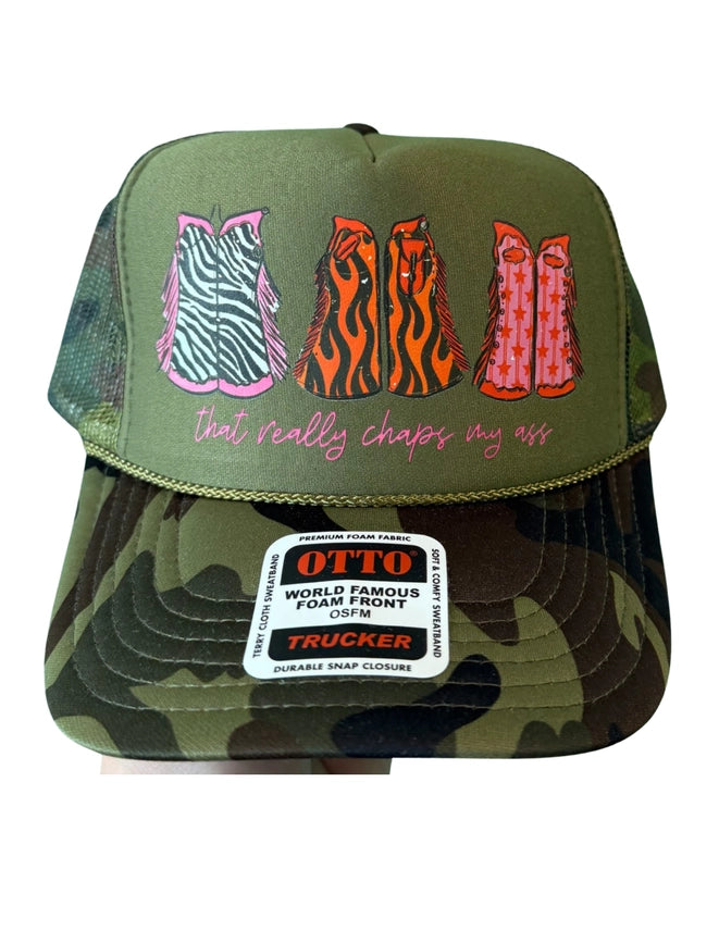That Really Chaps My Ass Trucker Hat
