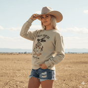 Check Your Ego Amigo Cowboy Graphic SweatshirtSandS