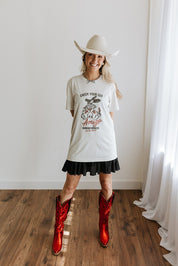 Check Your Ego Amigo Cowboy Graphic TeeCementS