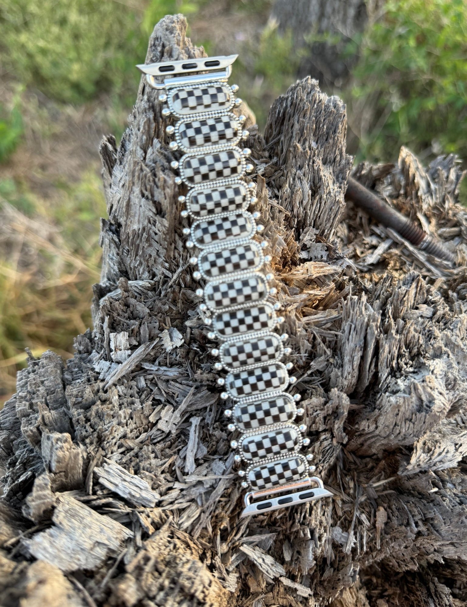 Checkerboard Apple Watch Band
