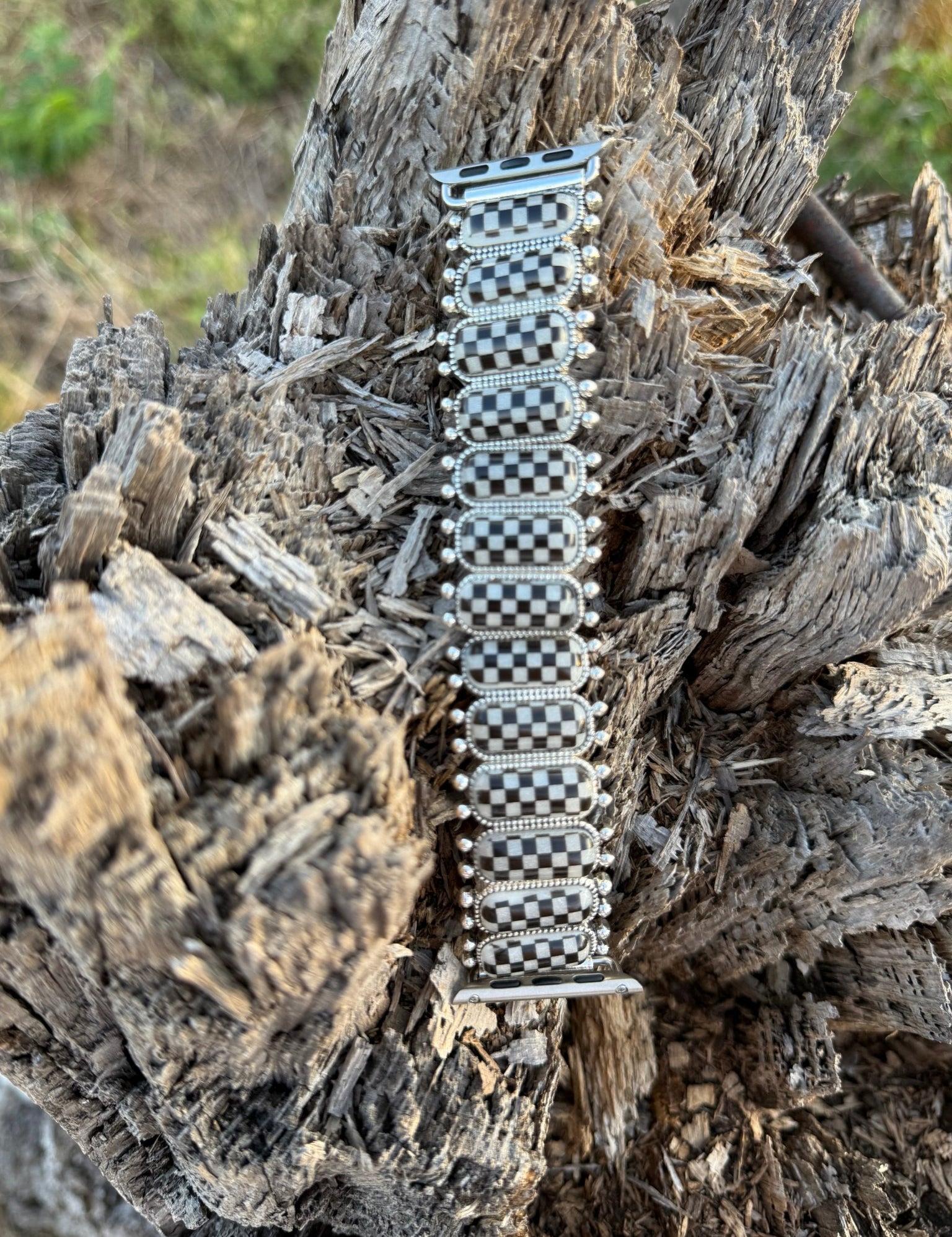 Checkerboard Apple Watch Band
