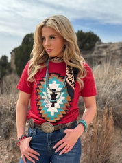 Cheyenne Aztec Graphic TeeS