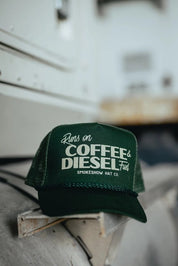 Coffee & Diesel Fuel Trucker Hat