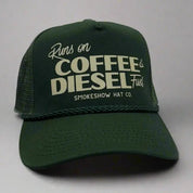 Coffee & Diesel Fuel Trucker Hat