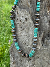 Copper Canyon Heishi Beaded Necklace
