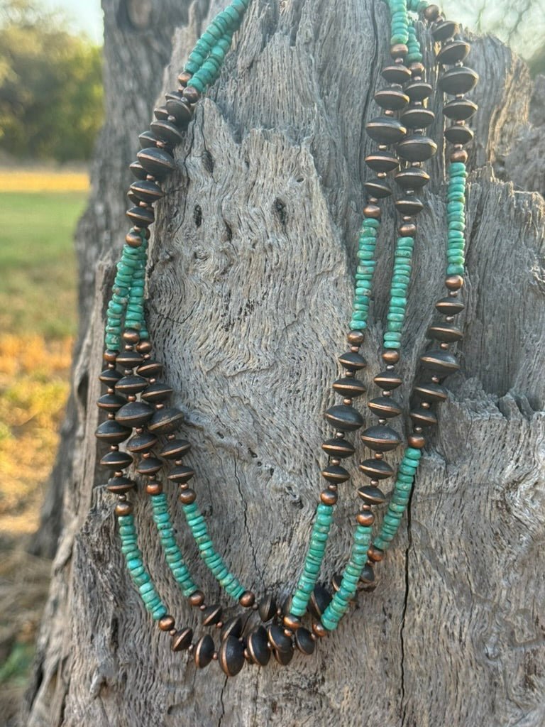Copper Canyon Heishi Beaded Necklace