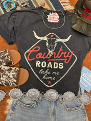 Country Roads Take Me Home Graphic TeeS