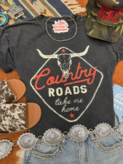 Country Roads Take Me Home Graphic TeeS