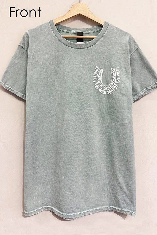 Country Roots Oversized Graphic TeeS/M