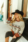 Cowboy Lasso Knitted SweaterS/M