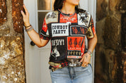 Cowboy Party Short Sleeve TeeS