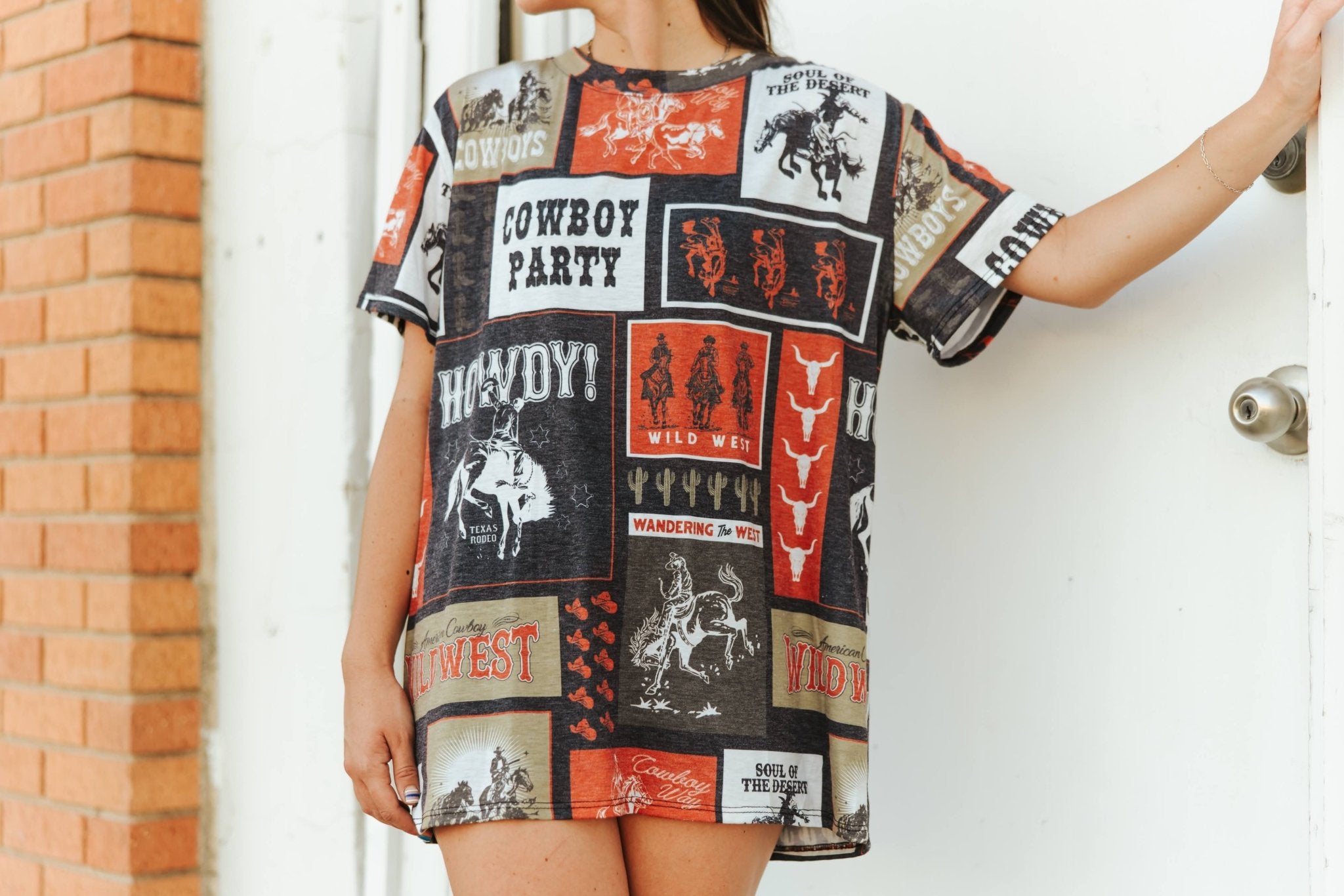 Cowboy Party Short Sleeve TeeS