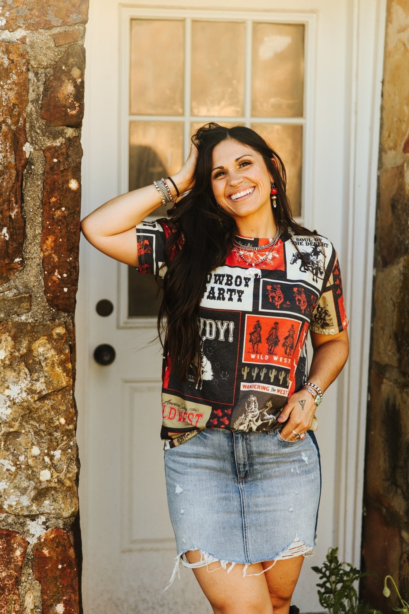 Cowboy Party Short Sleeve TeeS