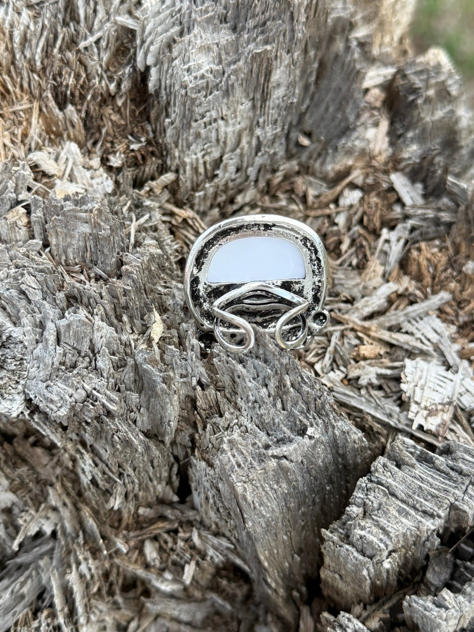 Cowboy Portrait Cuff Ring