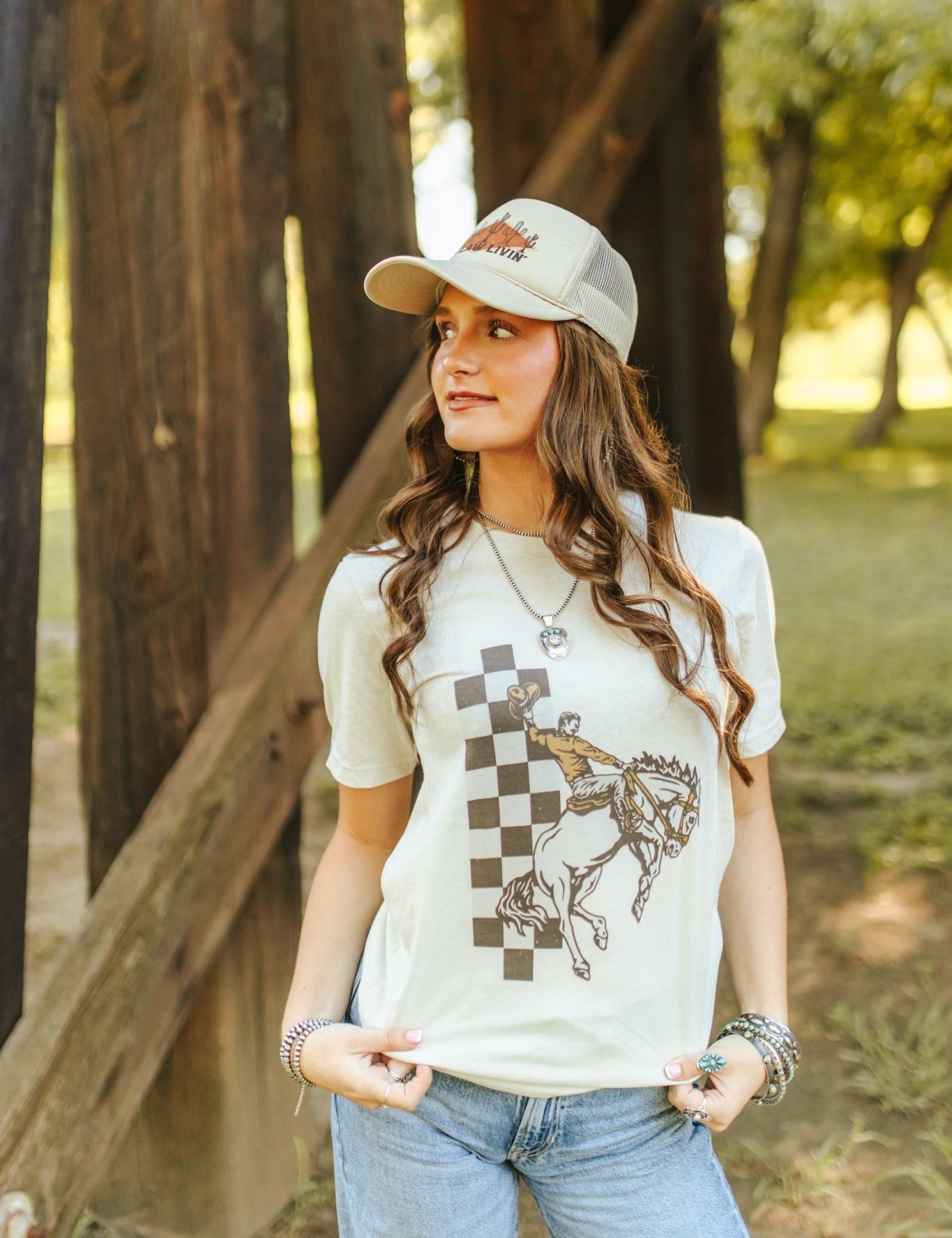 Cowboy Rider Graphic TeeCementS