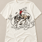 Cowboy Spirit Howdy Graphic TeeS