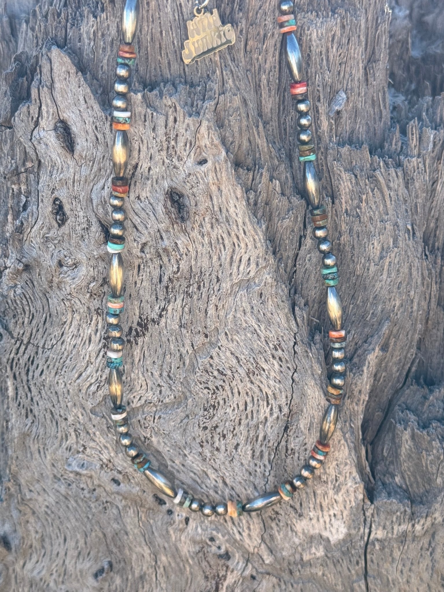 Cowboy Trail Heishi Beaded Choker