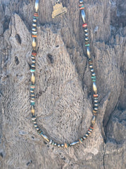 Cowboy Trail Heishi Beaded Choker