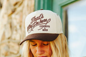 Cowboys & Beer Embroidered Trucker Hat