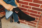 Cowgirl Boot Ankle SocksBlackOS