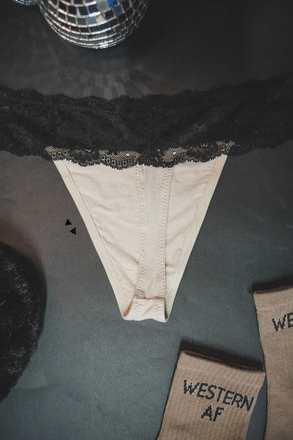 Cowgirl Charm Lace LingeriePink HowdyXS