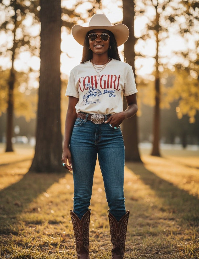 Cowgirl Social Club Graphic TeeSM