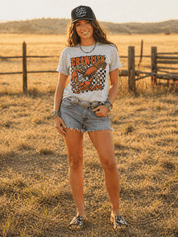 Crawfish Season Graphic TeeLight AshS