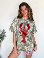 Crawfish Tree Camo Graphic TeeS