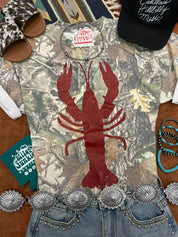 Crawfish Tree Camo Graphic TeeS