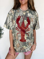 Crawfish Tree Camo Graphic TeeS