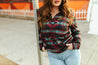 Crimson Aztec PulloverS