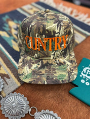Cuntry Camo Embroidered Trucker Hat