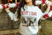 Daddys Home Trump Graphic SweatshirtOatmealS