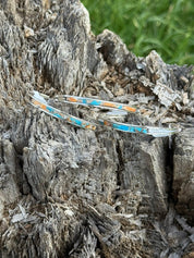Dainty Spiny Oyster Inlay Cuff