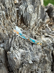 Dainty Spiny Oyster Inlay Cuff