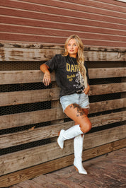 Darlin' Saddle Up Oversized Graphic TeeS