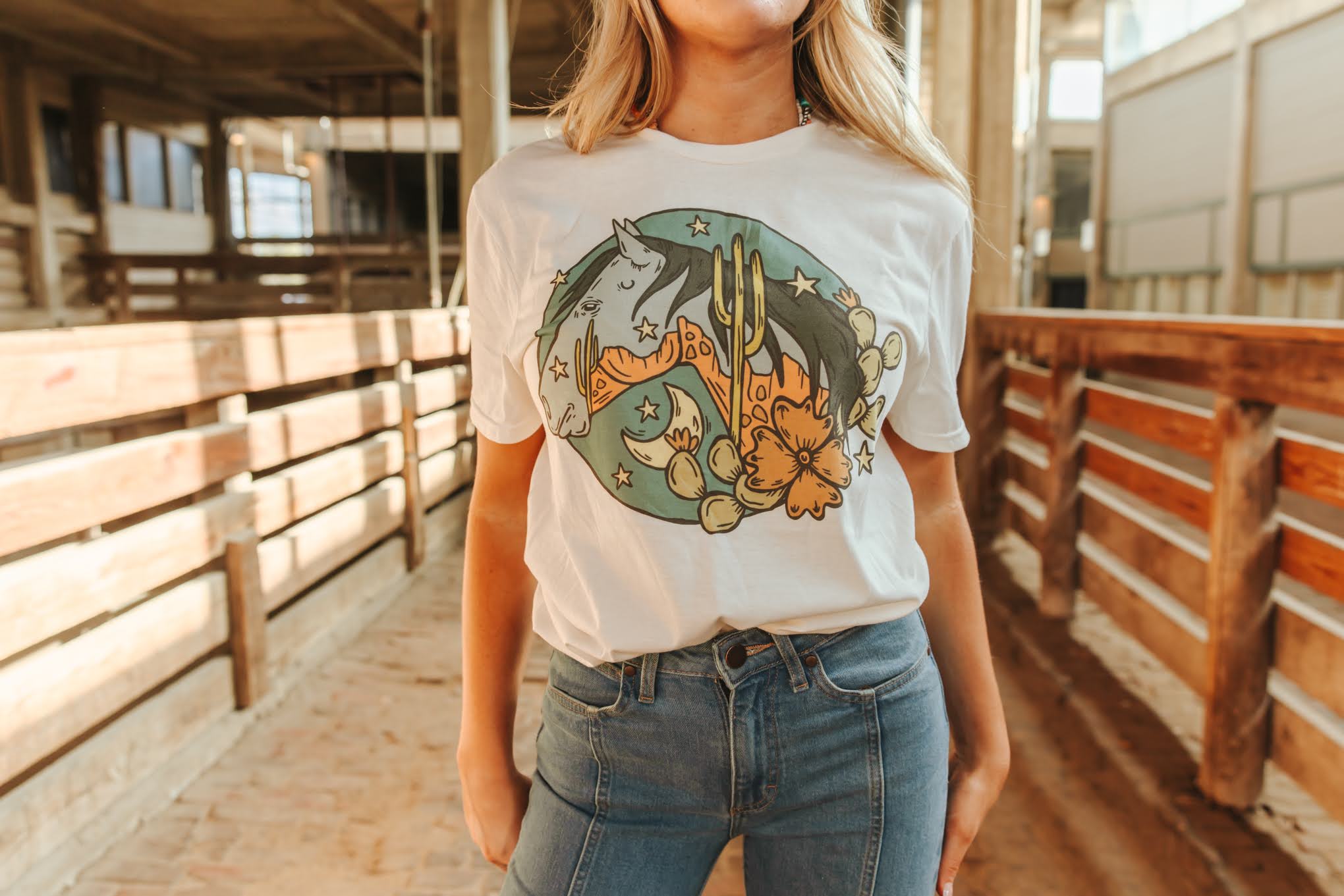 Desert Dreams Graphic TeeNaturalS