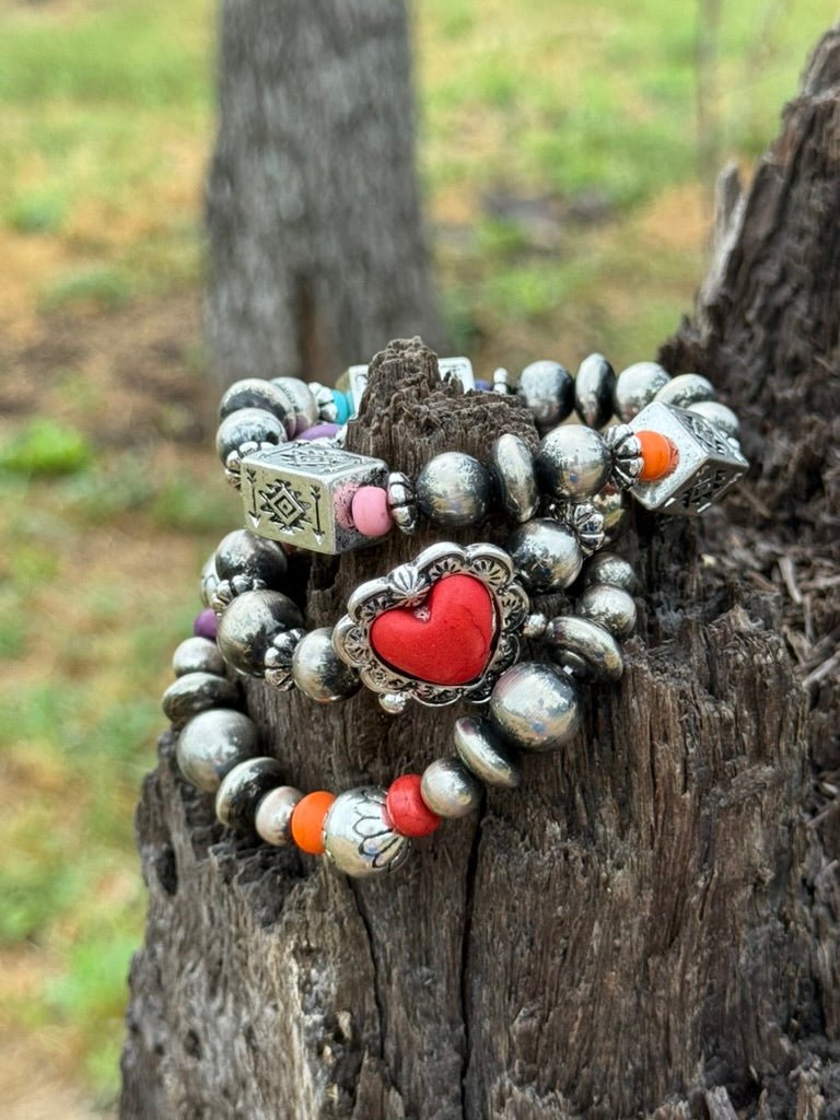Desert Heart Western Bracelet Set