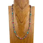 Desert Horizon Pearl Multi - Stone Necklace
