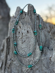 Desert Infinity Beaded Necklace
