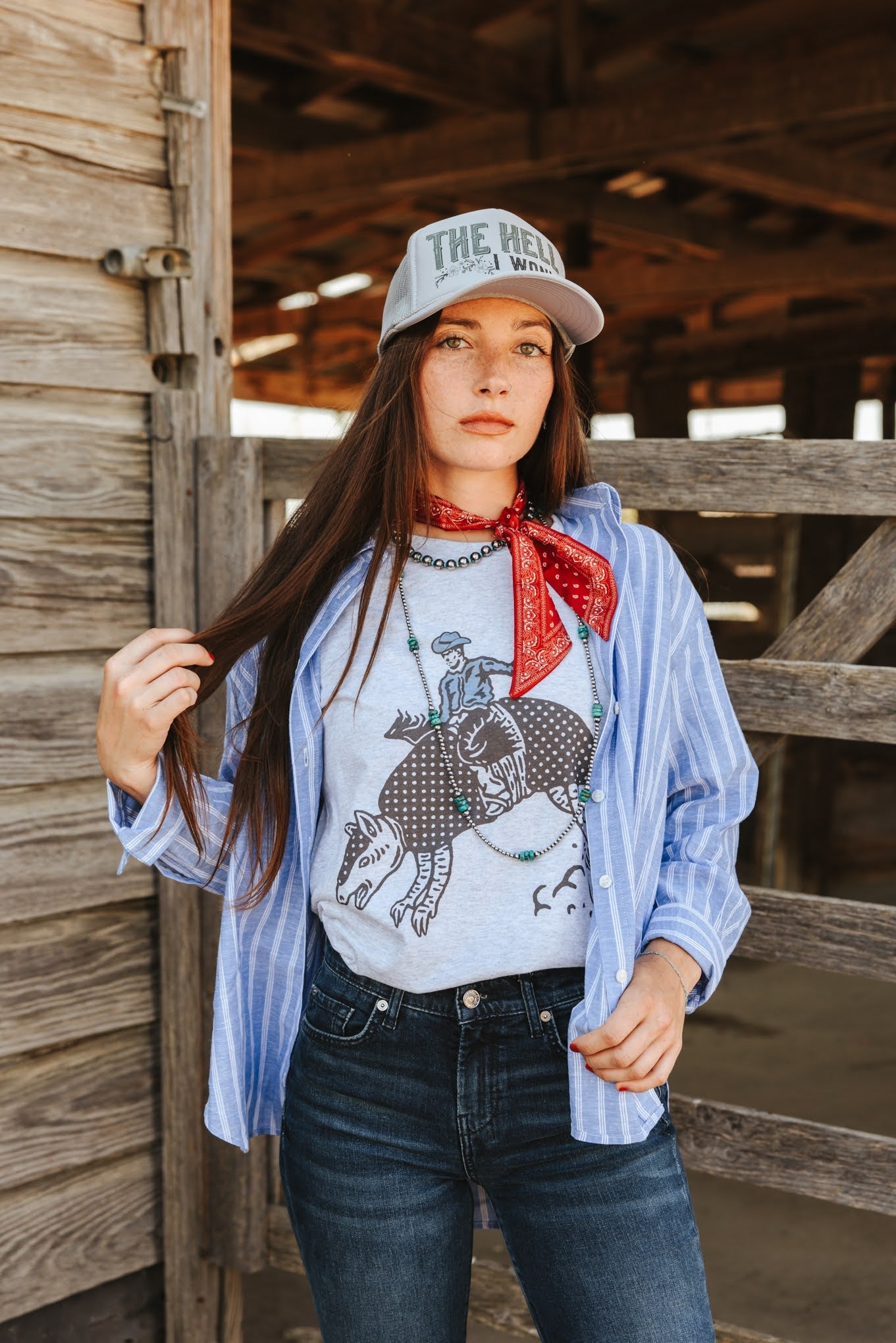 Desert Infinity Beaded Necklace