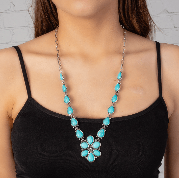 Desert Oasis Turquoise Necklace